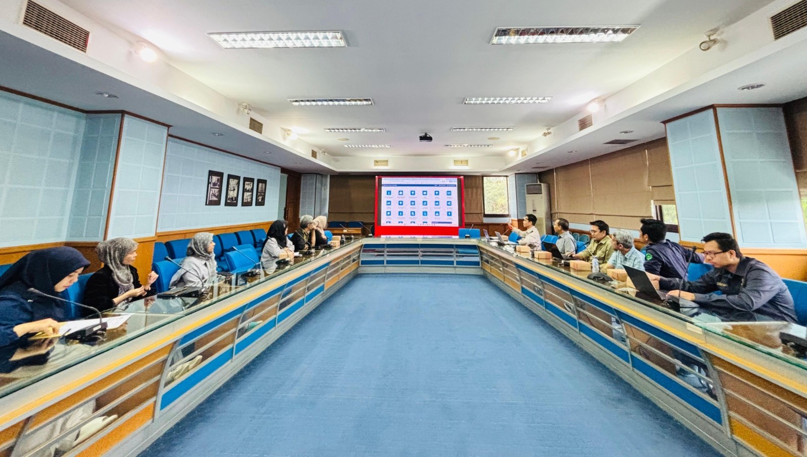Kunjungan Dinas Komunikasi, Informatika, dan Statistik Provinsi Gorontalo ke Universitas Hasanuddin